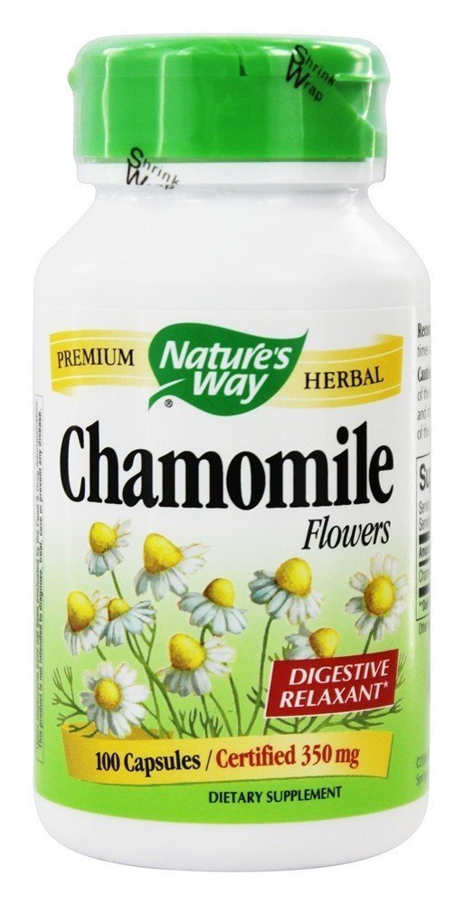 Nature's Way Chamomile Capsules 300 Capsules