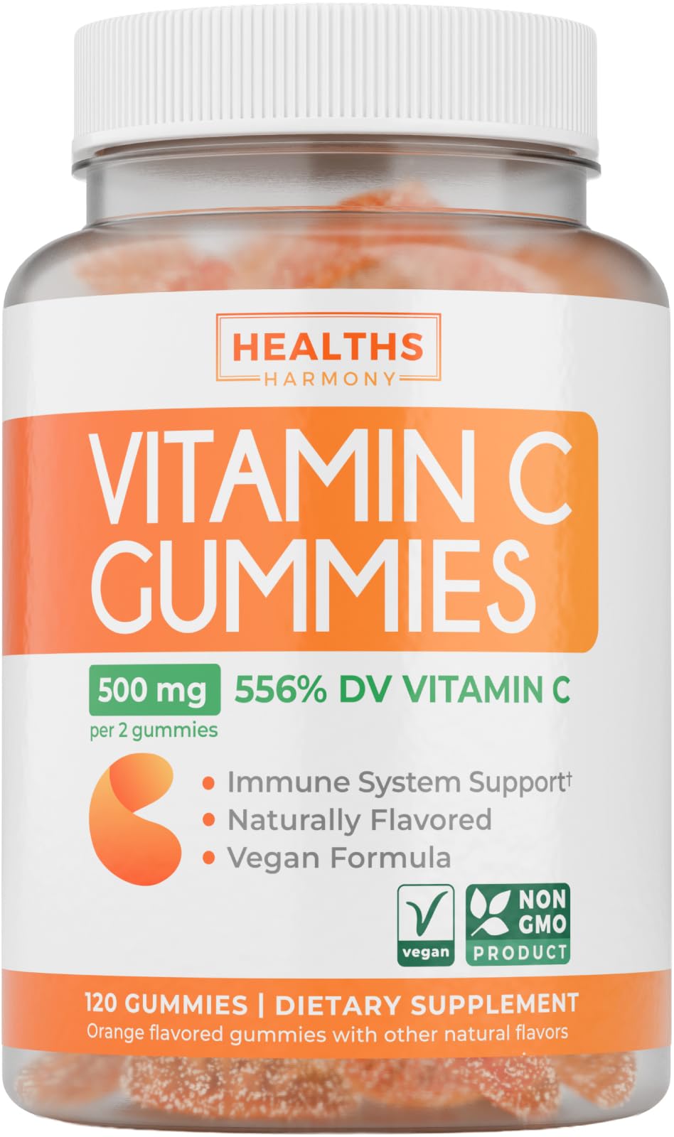 Healths Harmony Vegan Vitamin C 60 Gummies