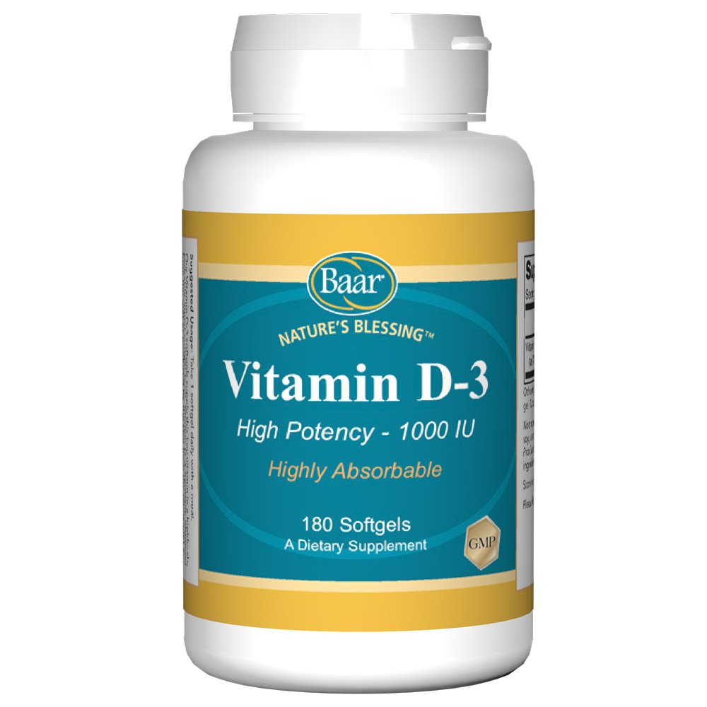 Baar Vitamin D-3 Softgel 1 Softgel