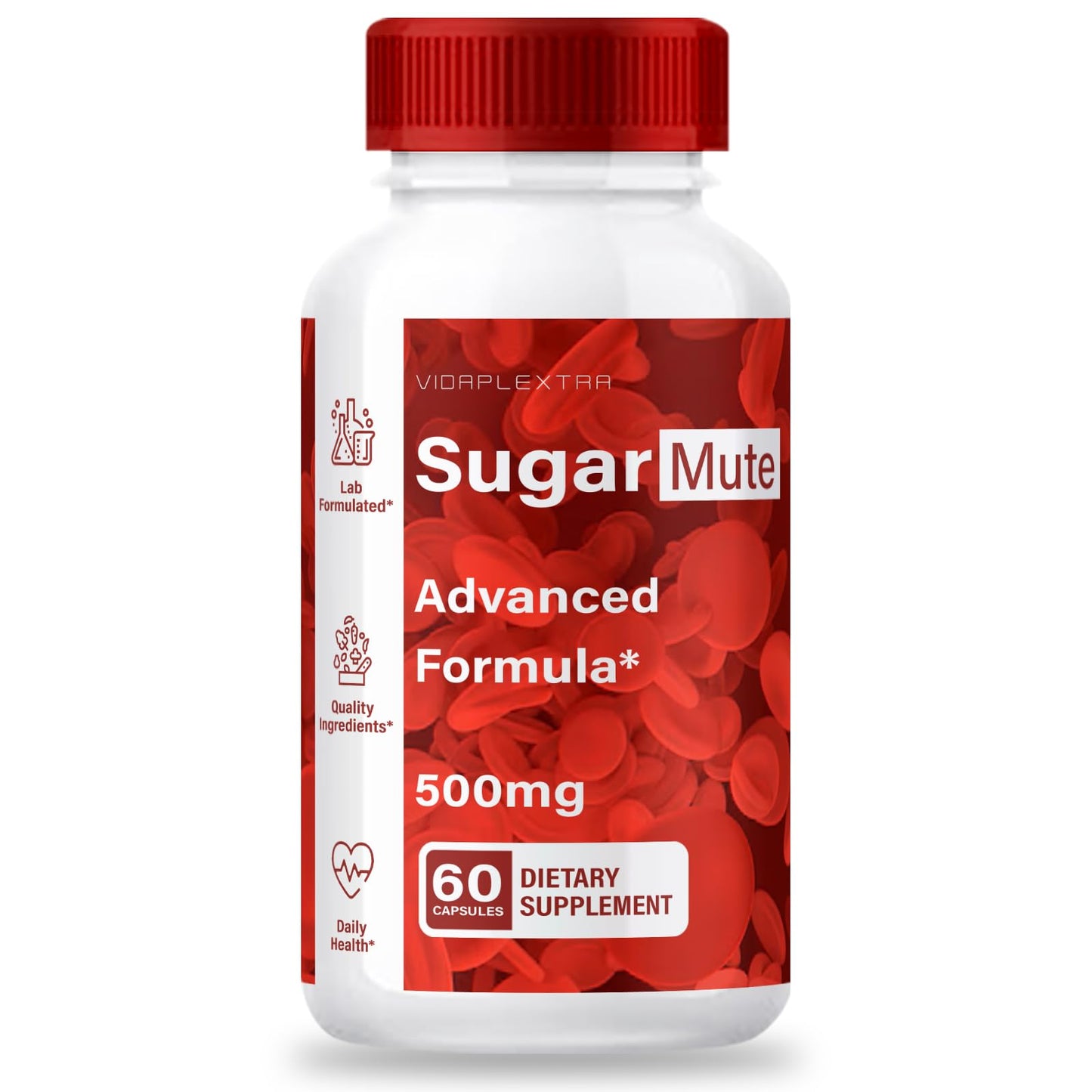 VIDAPLEXTRA SugarMute Capsules 60 Capsules