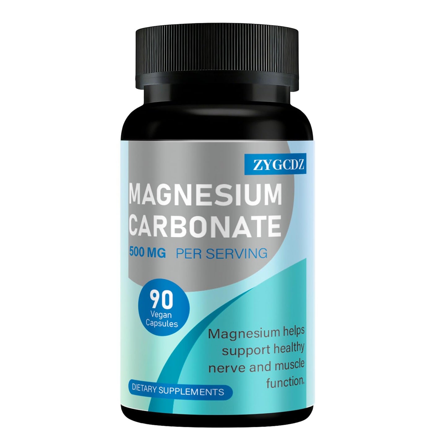 ZYGCDZ Magnesium Carbonate 500mg, 90 Capsules