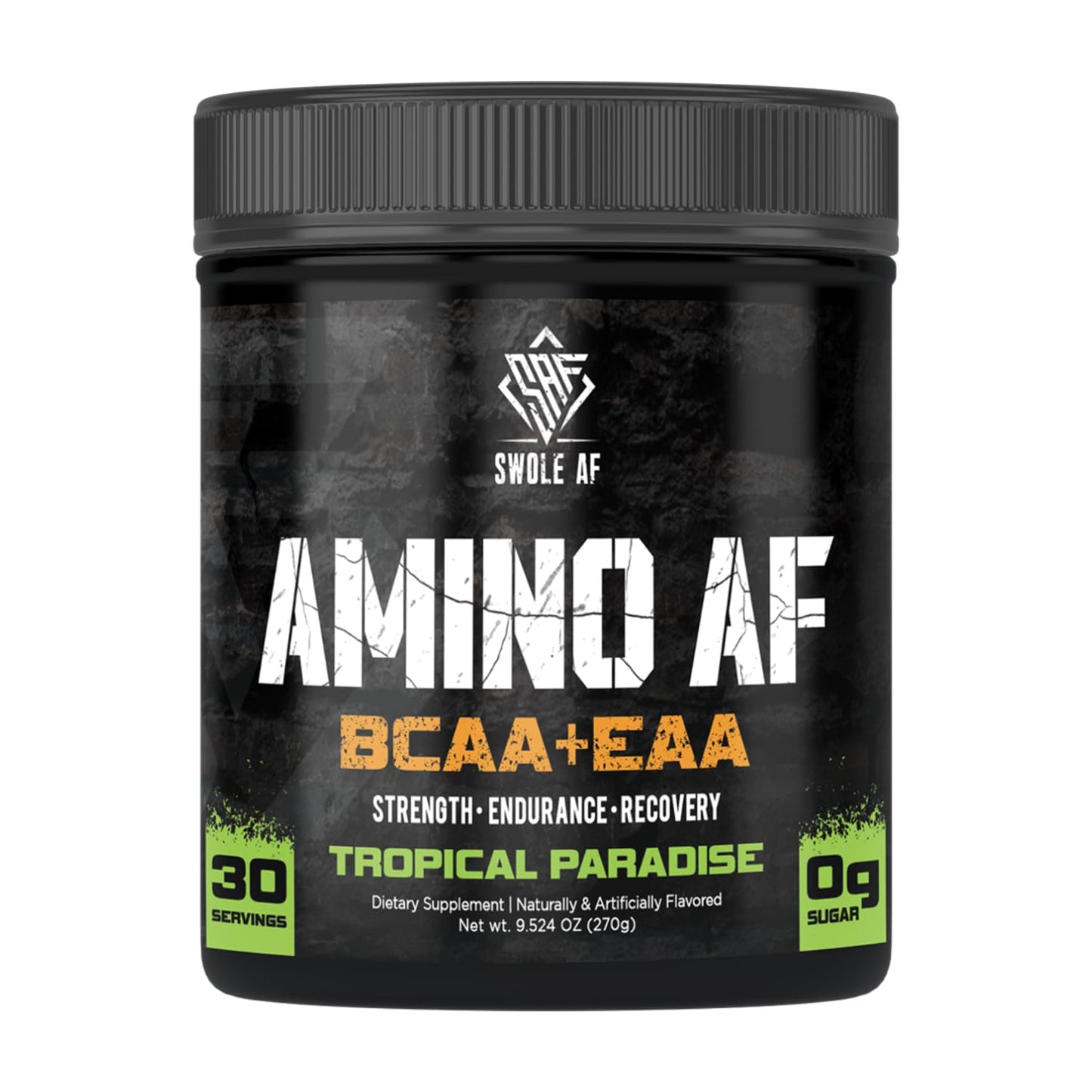 Swole AF Amino AF BCAA + EAA Powder 9.5 Ounce