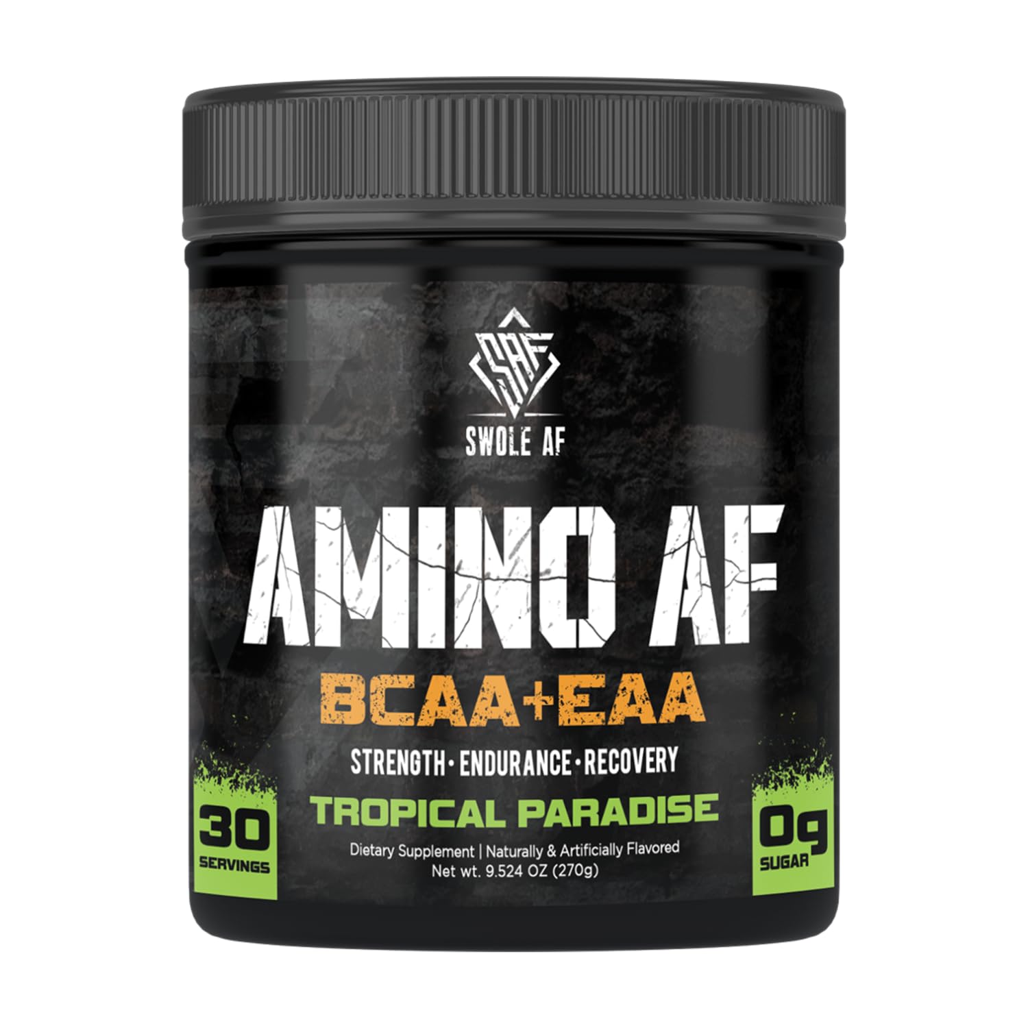 Swole AF Amino AF BCAA + EAA Powder 9.5 Ounce