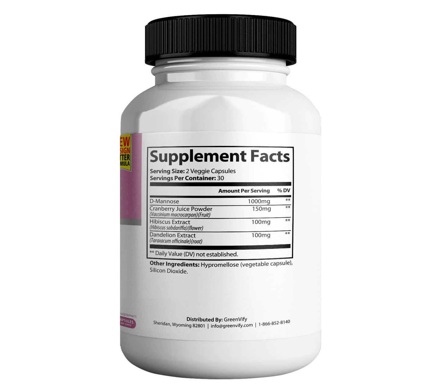 GREENVIFY FemiPro MAX Women's Urinary Support Supplement Capsule 120 Count