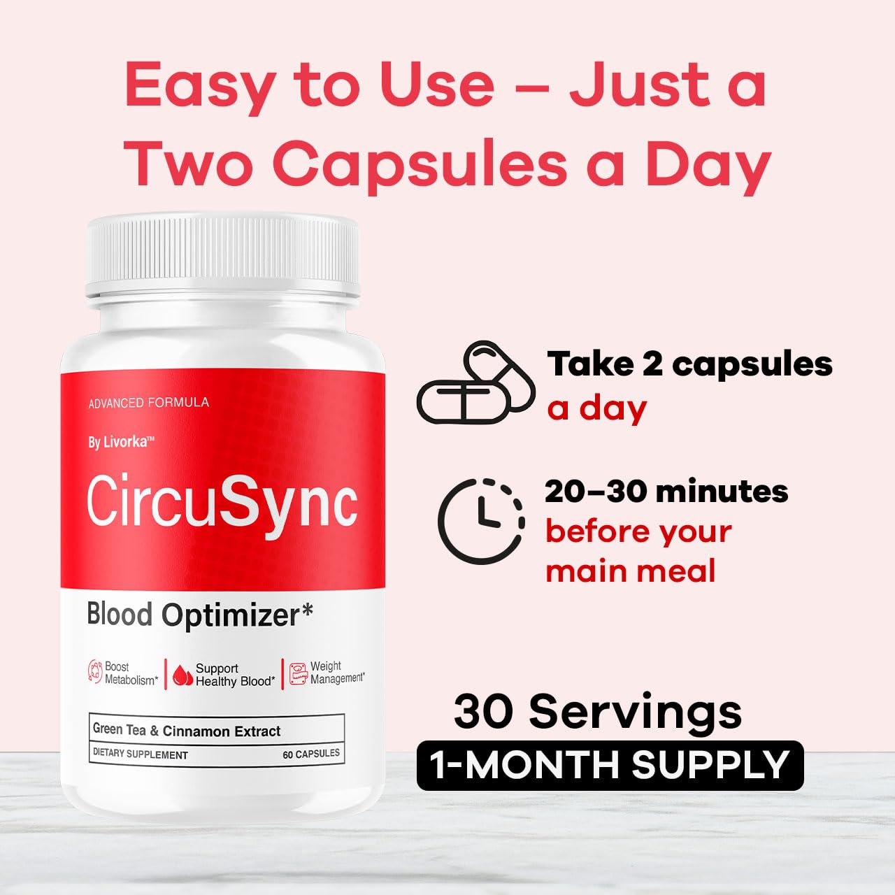 LIVORKA Circusync Capsules 60 Capsules