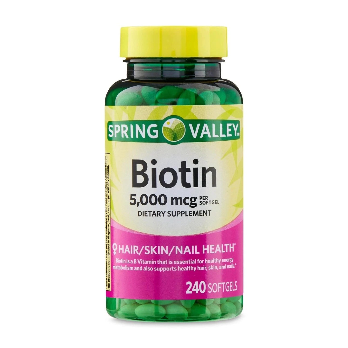 NEWCHEERS Biotin 5000 mcg Softgels, 240 Count