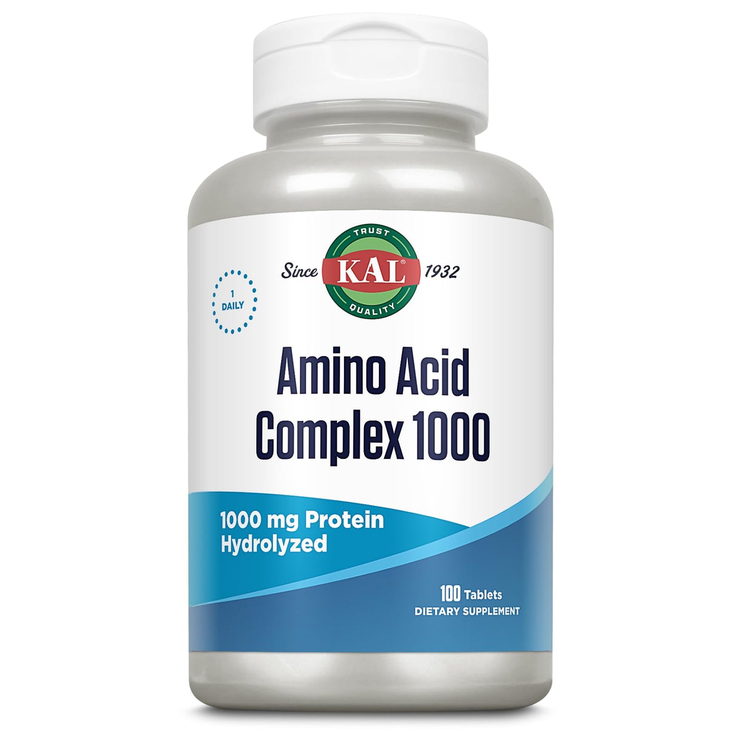 KAL Amino Acid Complex Tablets 1000 mg, 100 Tablets