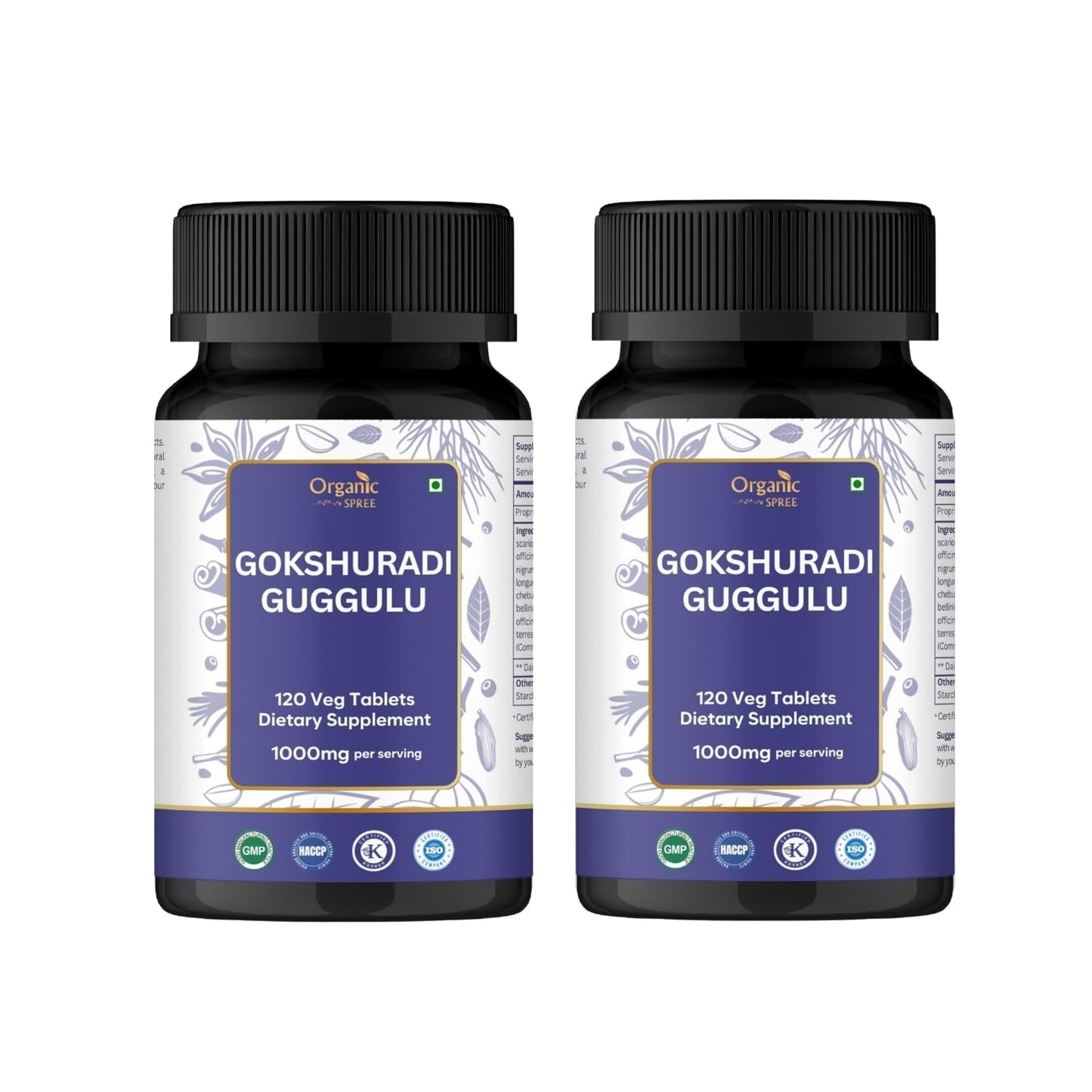 ORGANIC SPREE Gokshuradi Guggulu Tablets 240 Tablets
