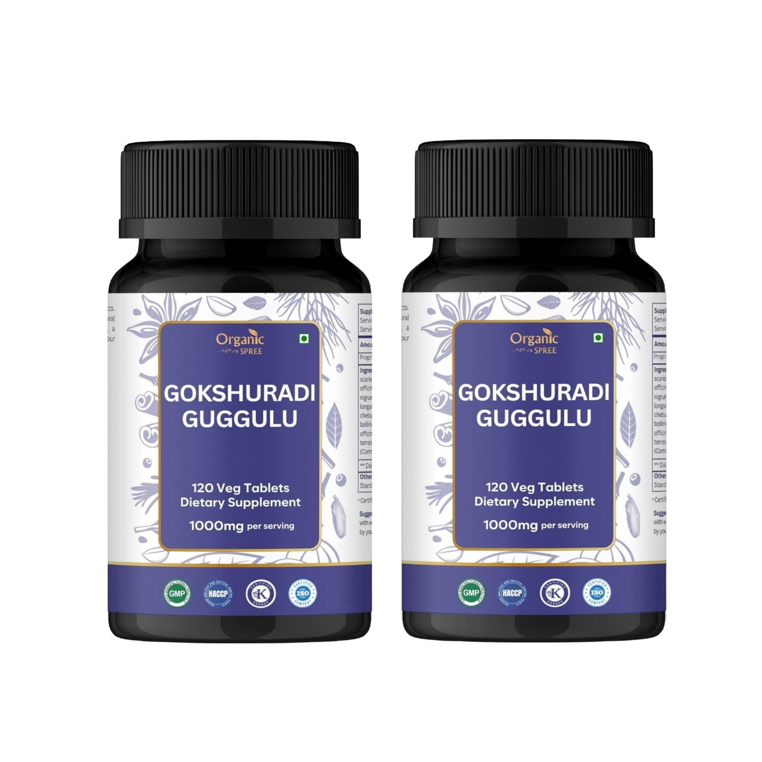 ORGANIC SPREE Gokshuradi Guggulu Tablets 240 Tablets