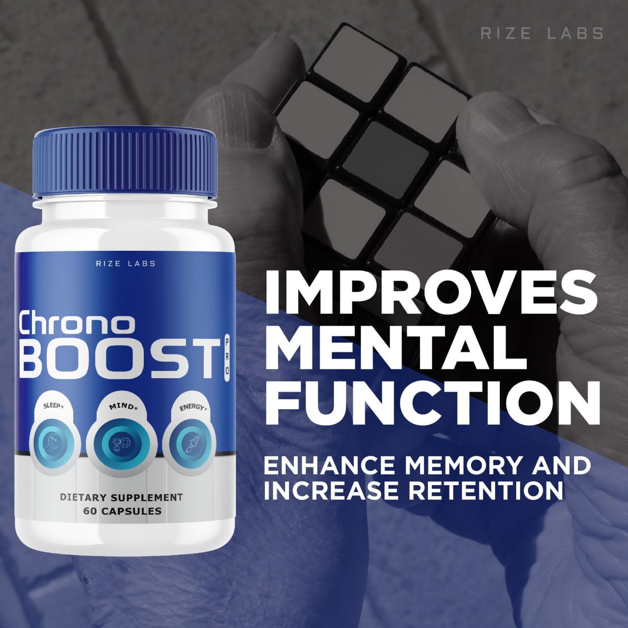 Rize Labs Chrono Boost Pro Capsules 120 Capsules
