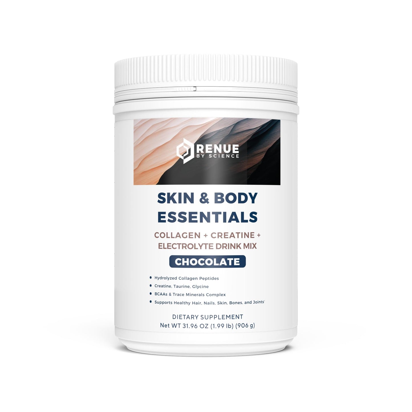 Renue By Science Skin & Body Essentials Collagen Peptides Electrolytes Creatine & BCAA Powder 31.9582