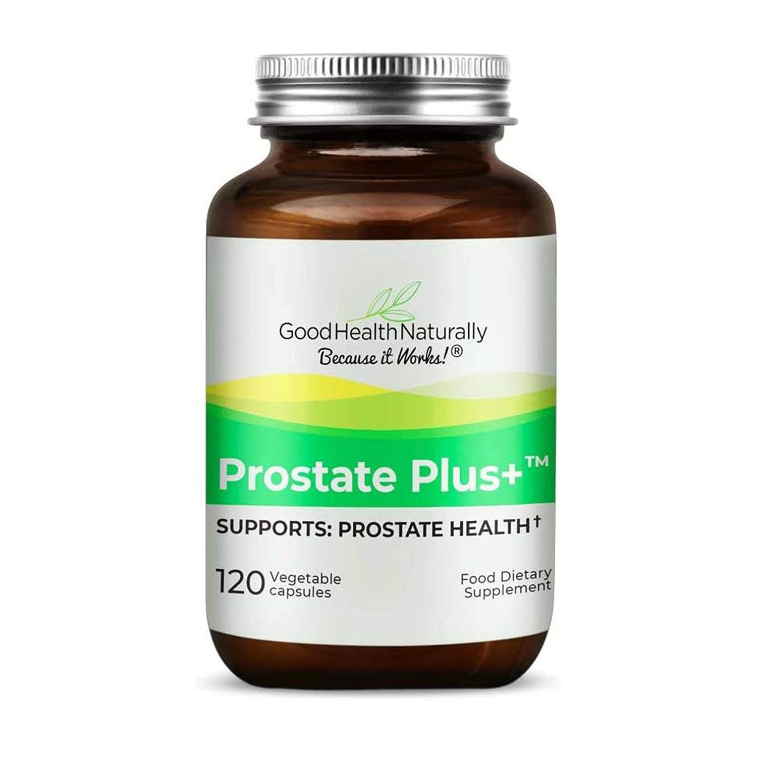 GOOD HEALTH NATURALLY BECAUSE IT WORKS! Prostate Plus+ Prostate Support Capsules 120 Capsules
