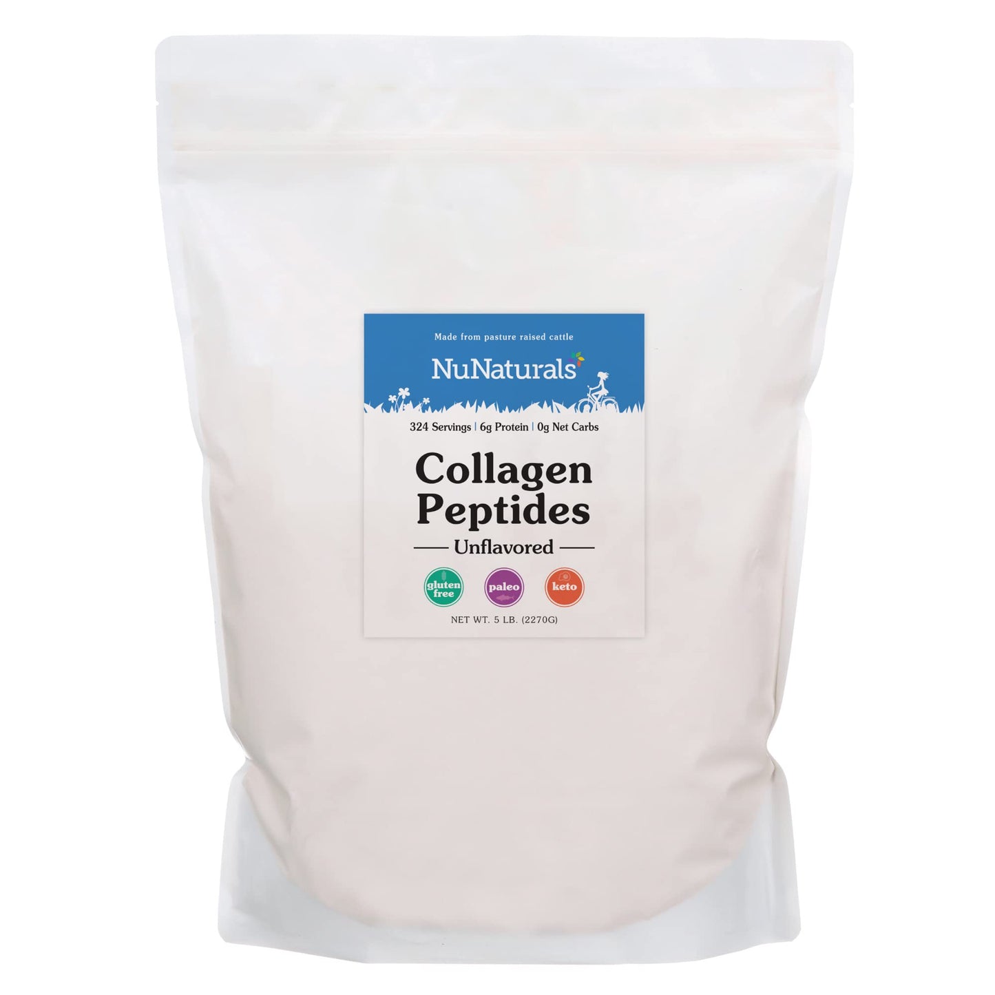 Nunaturals Collagen Peptides Powder 80