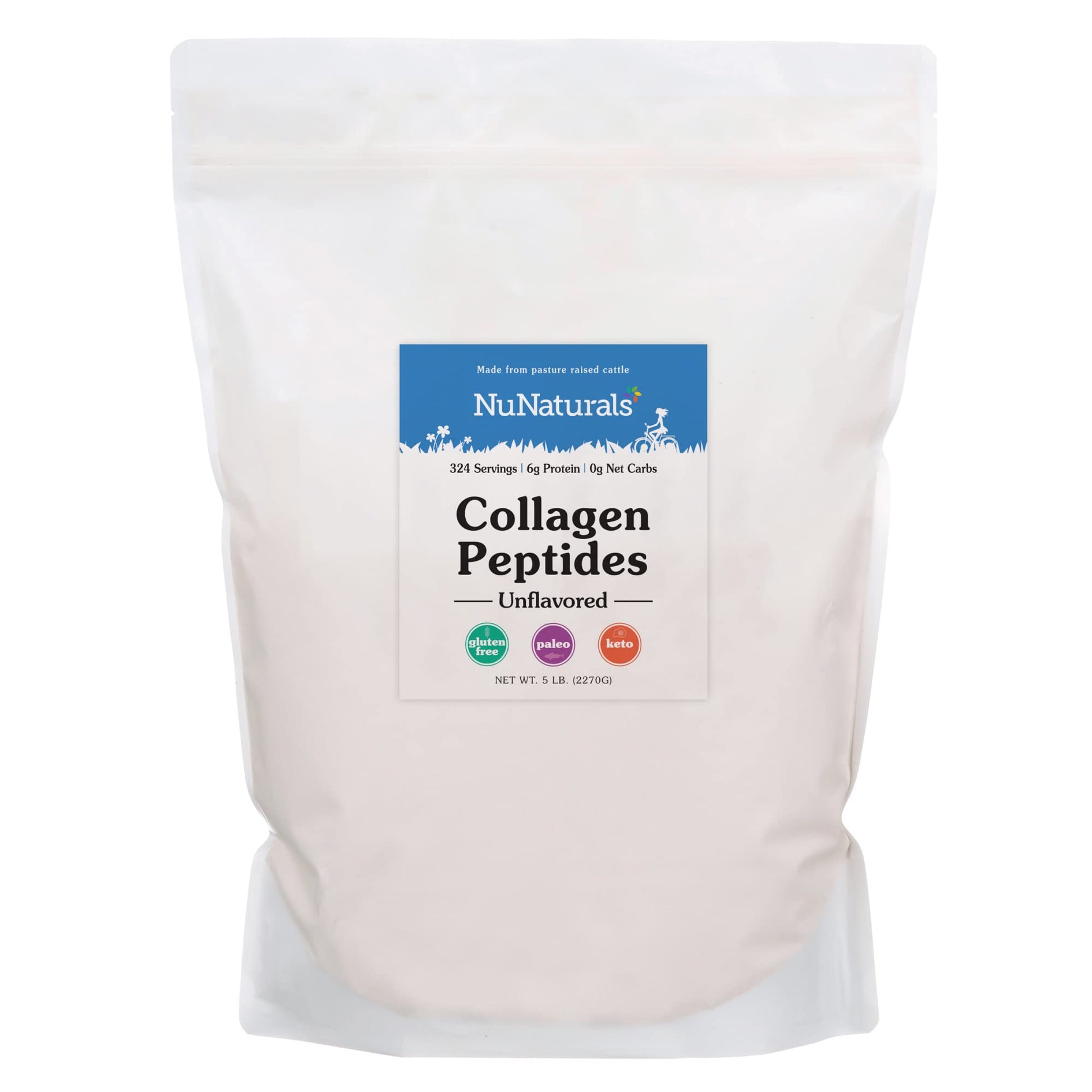 Nunaturals Collagen Peptides Powder 80