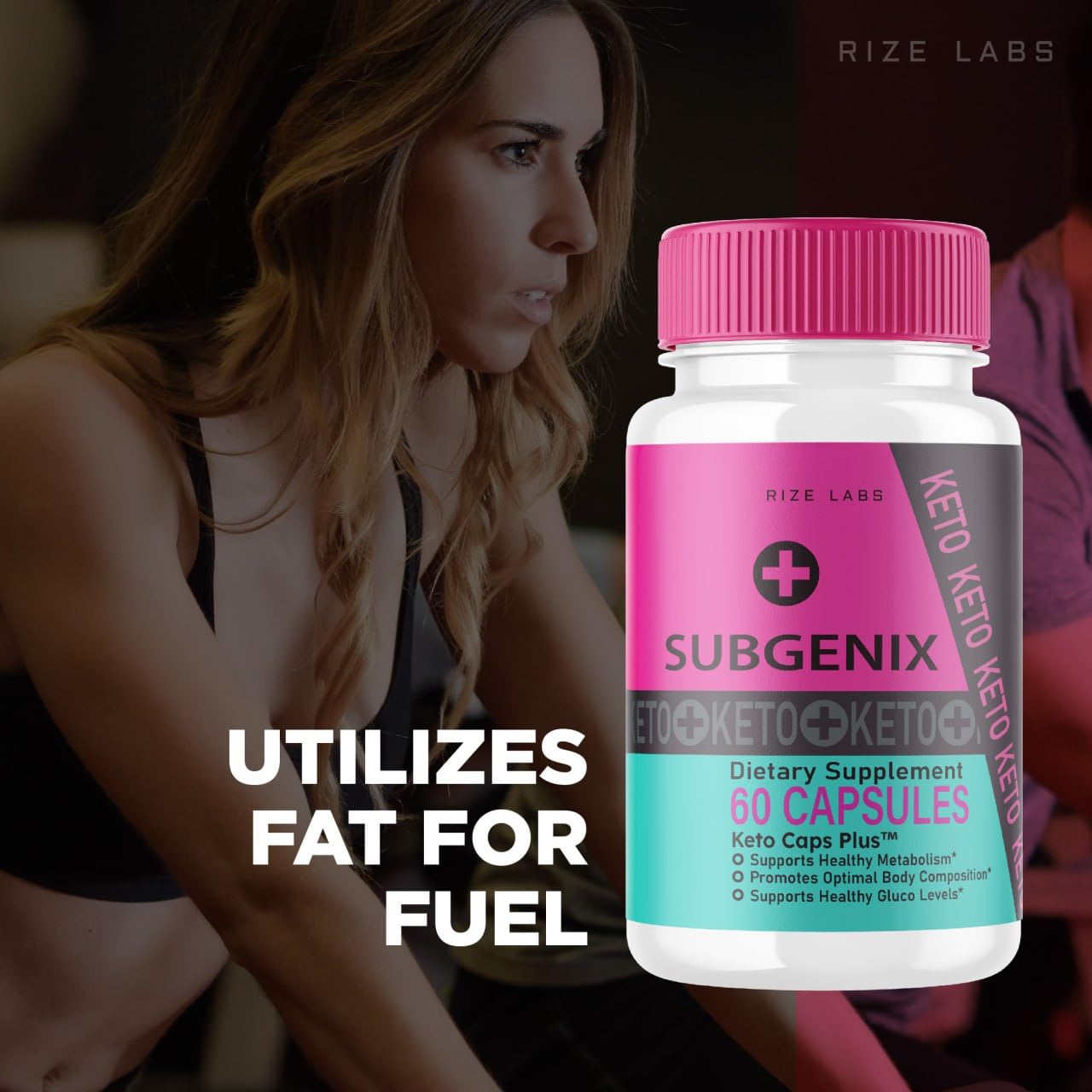 Rize Labs Subgenix Capsules, 120 Capsules