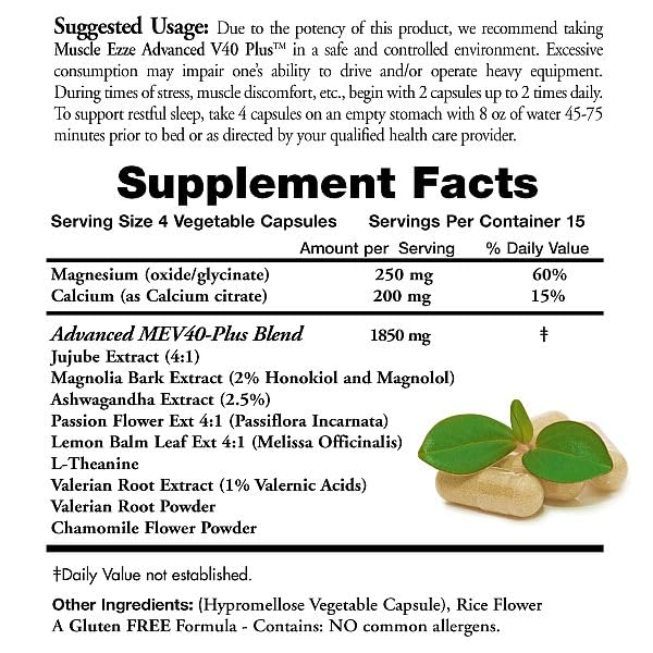 Doctors Nutra Nutraceuticals Muscle Ezze Plus 120 Veg. Capsules