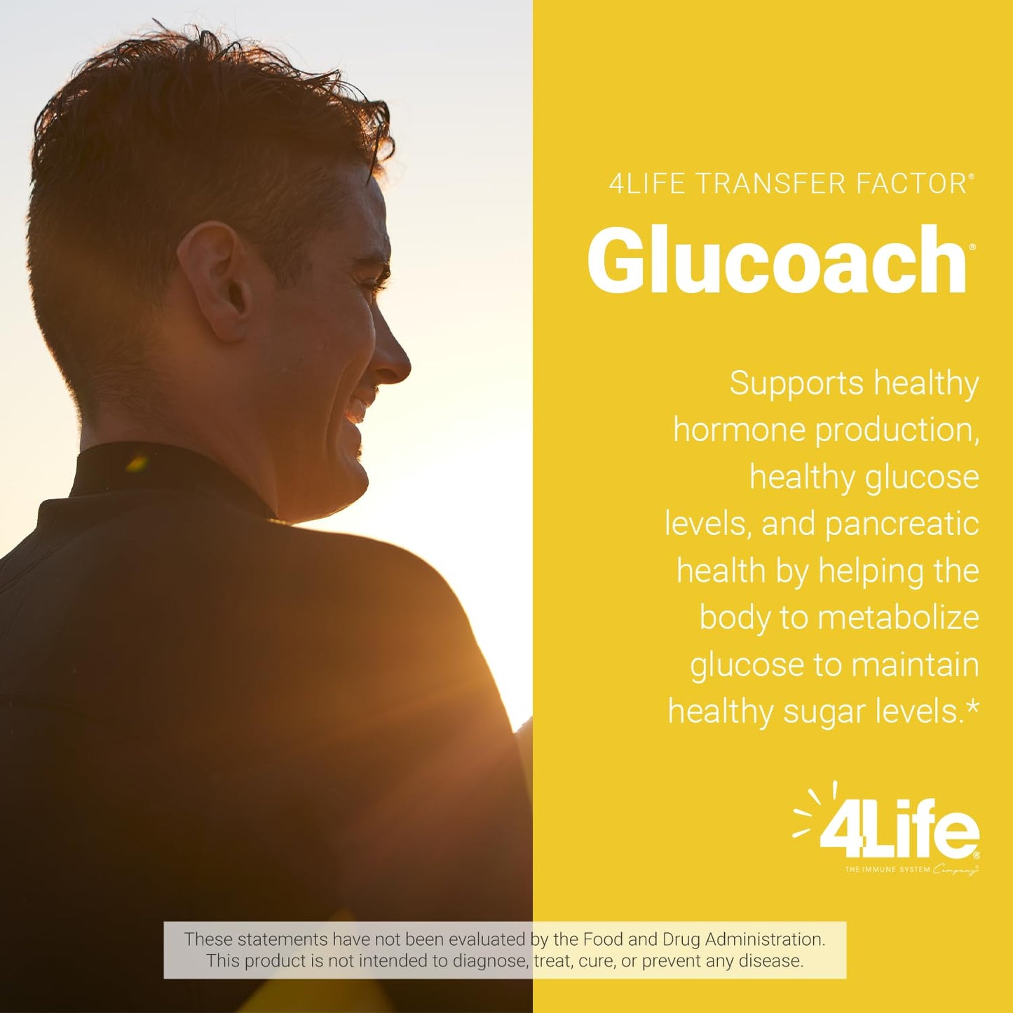 4Life Transfer Factor GluCoach Endocrine Gut Support Capsules, 120 Count