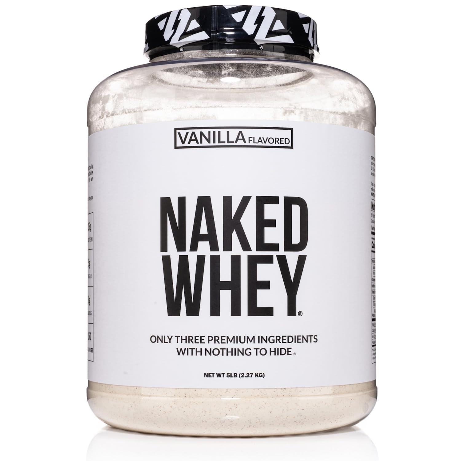 NAKED Vanilla Whey Protein Powder 80 Servings