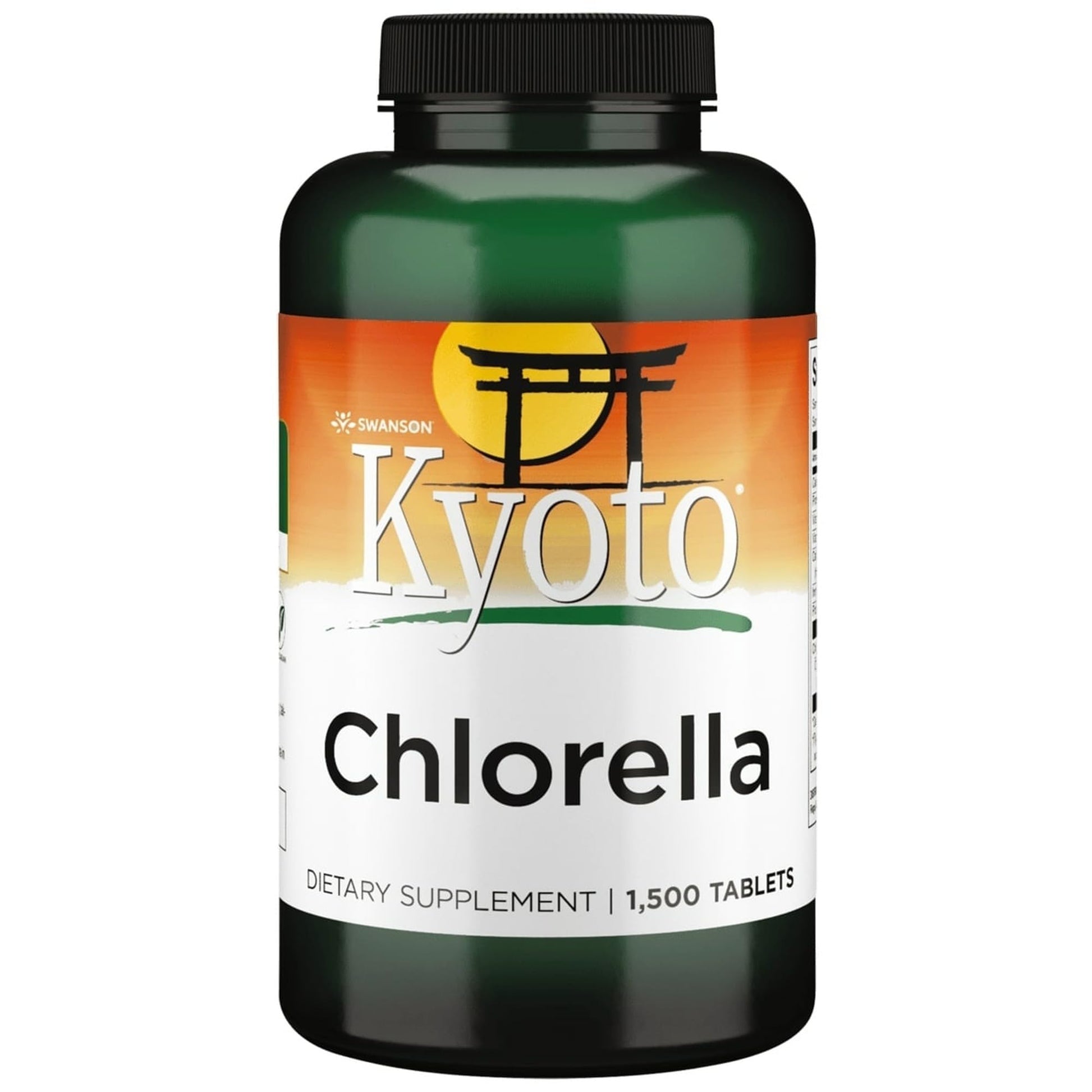 Swanson Chlorella 194 mg Tablets, 1500 Count