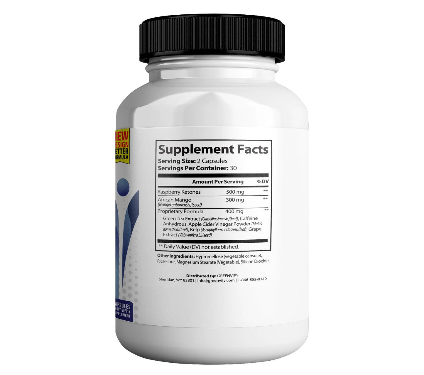 GREENVIFY Aqua Spark Ice Water Max Extra Strength Weight Management Supplement, 180 Capsules