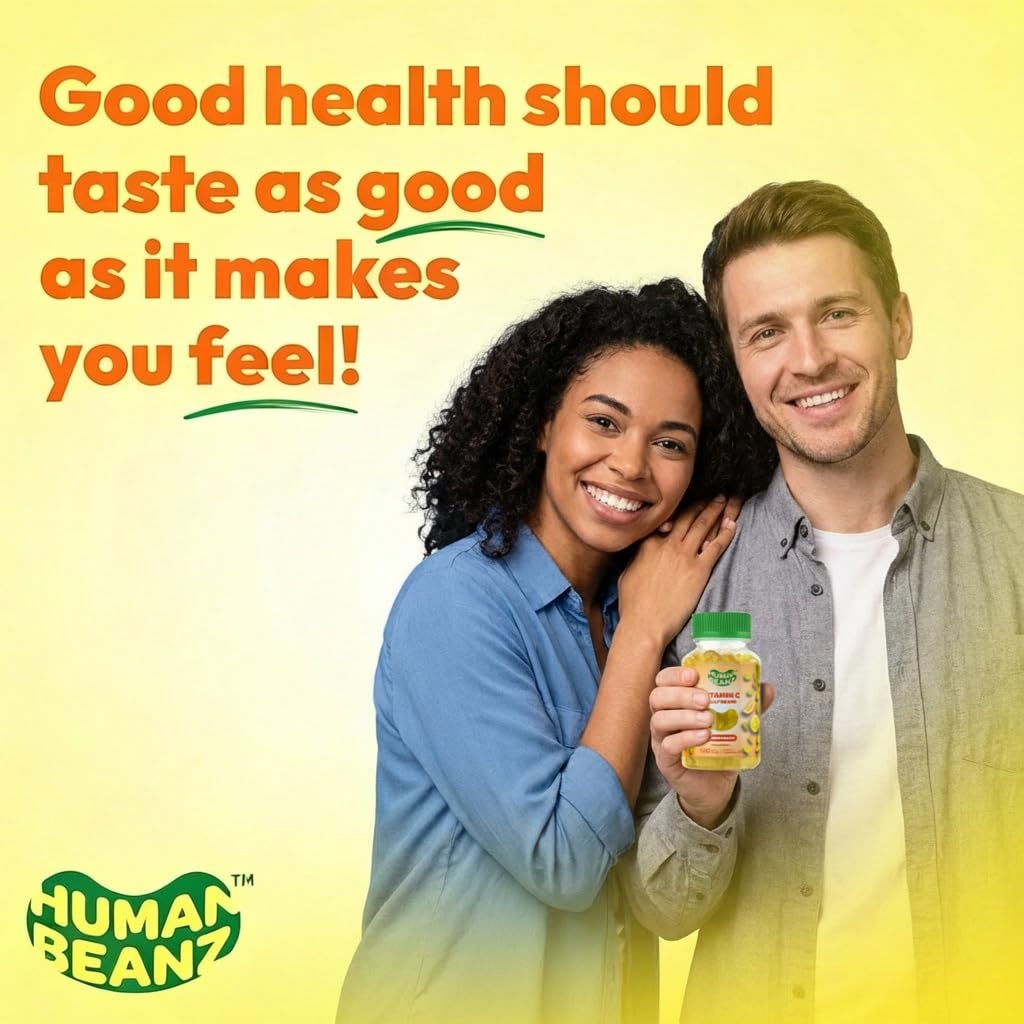 Human Beanz Vitamin C Jelly Bean Gummies Gummy 120