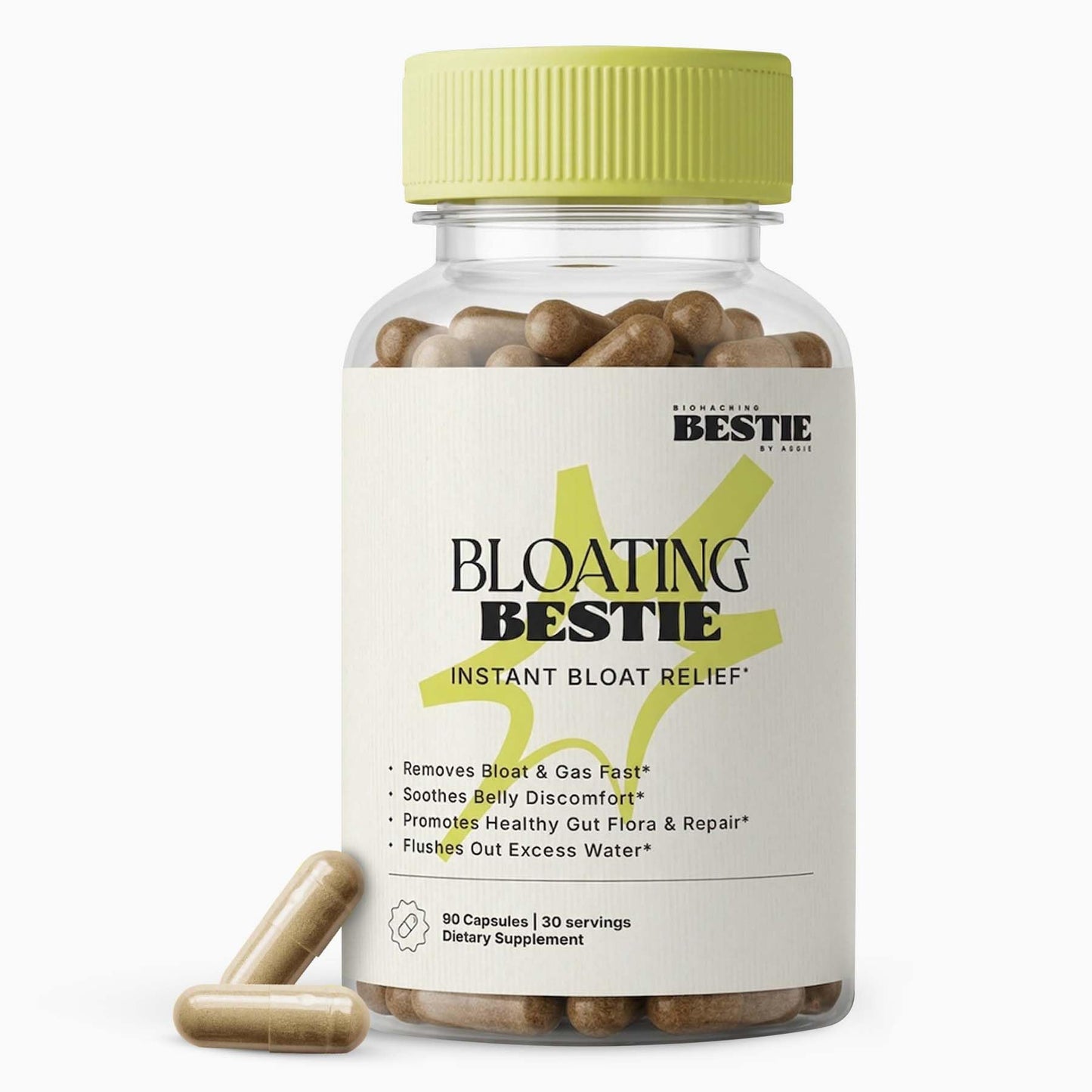 Biohacking Bestie Bloating Bestie Supplement Capsule 30