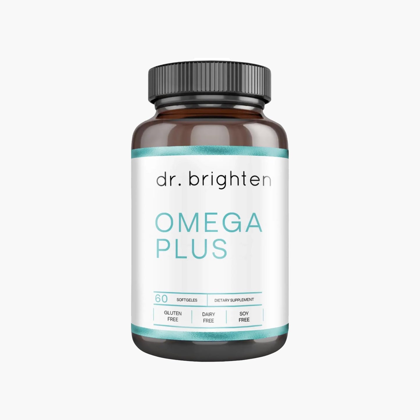Dr. Brighten Omega Plus 1500 mg EPA/DHA Non-GMO Fish Oil Softgel 60 Count