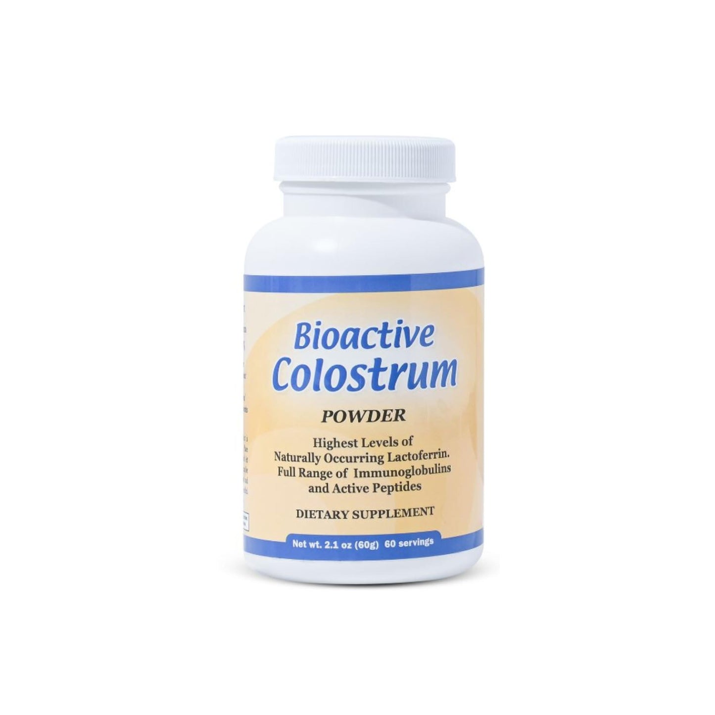 Well Wisdom Proteins Bioactive Colostrum Powder 2.1 oz