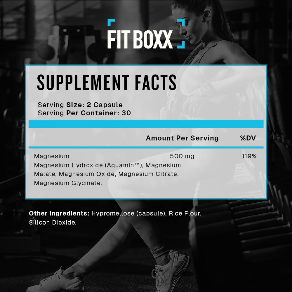 Fit Boxx MagVitality Complex, 60 Capsules