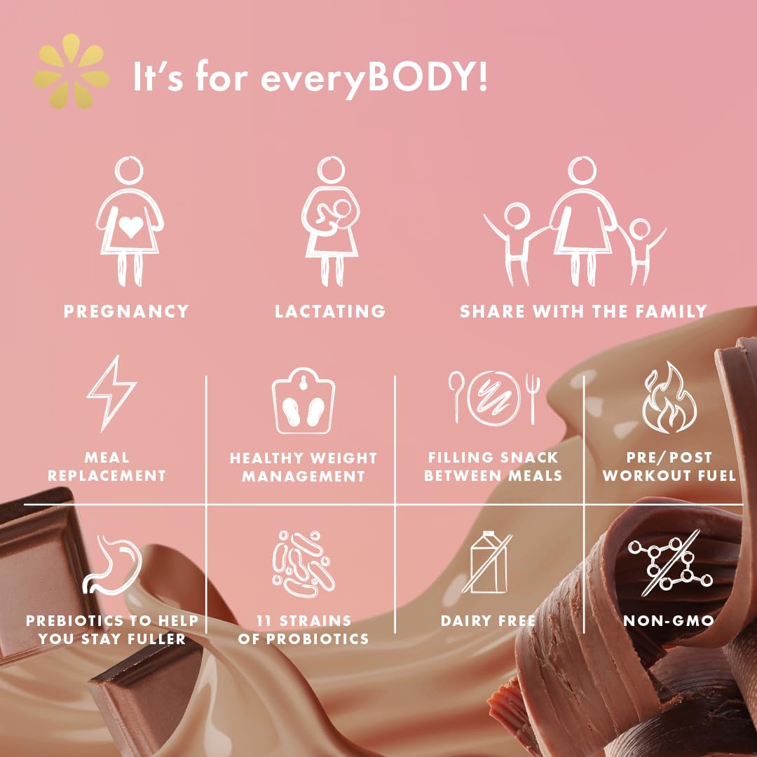 Boobie Brands Boobie Body Superfood Protein Shake for Moms Vanilla Cookie Protein Powder 10.5 oz