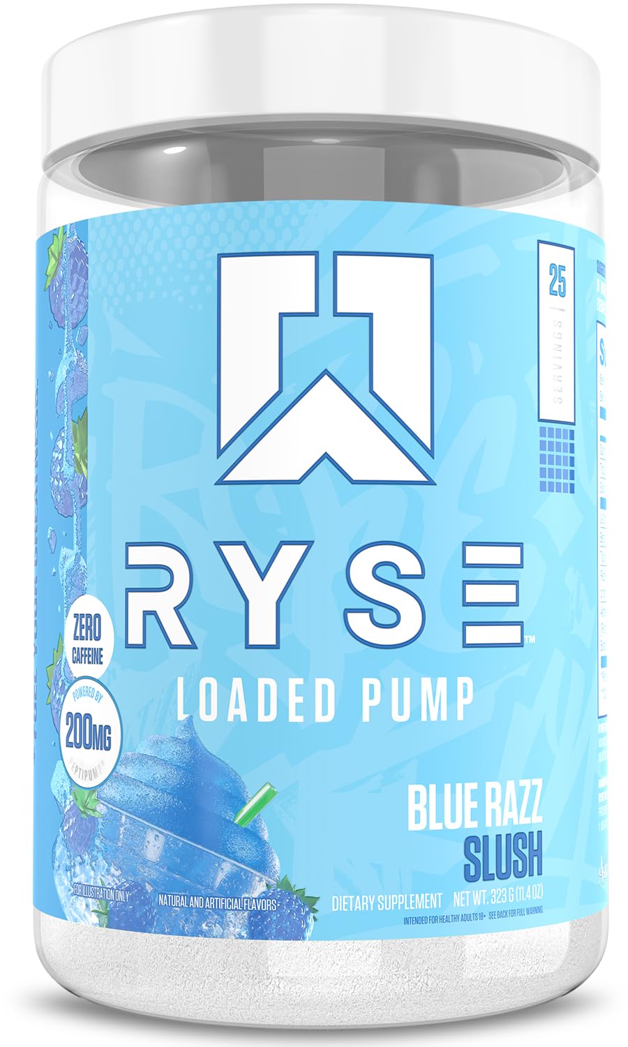 RYSE Up Supplements Ryse Loaded Pump Pre Workout Powder 11.3 oz