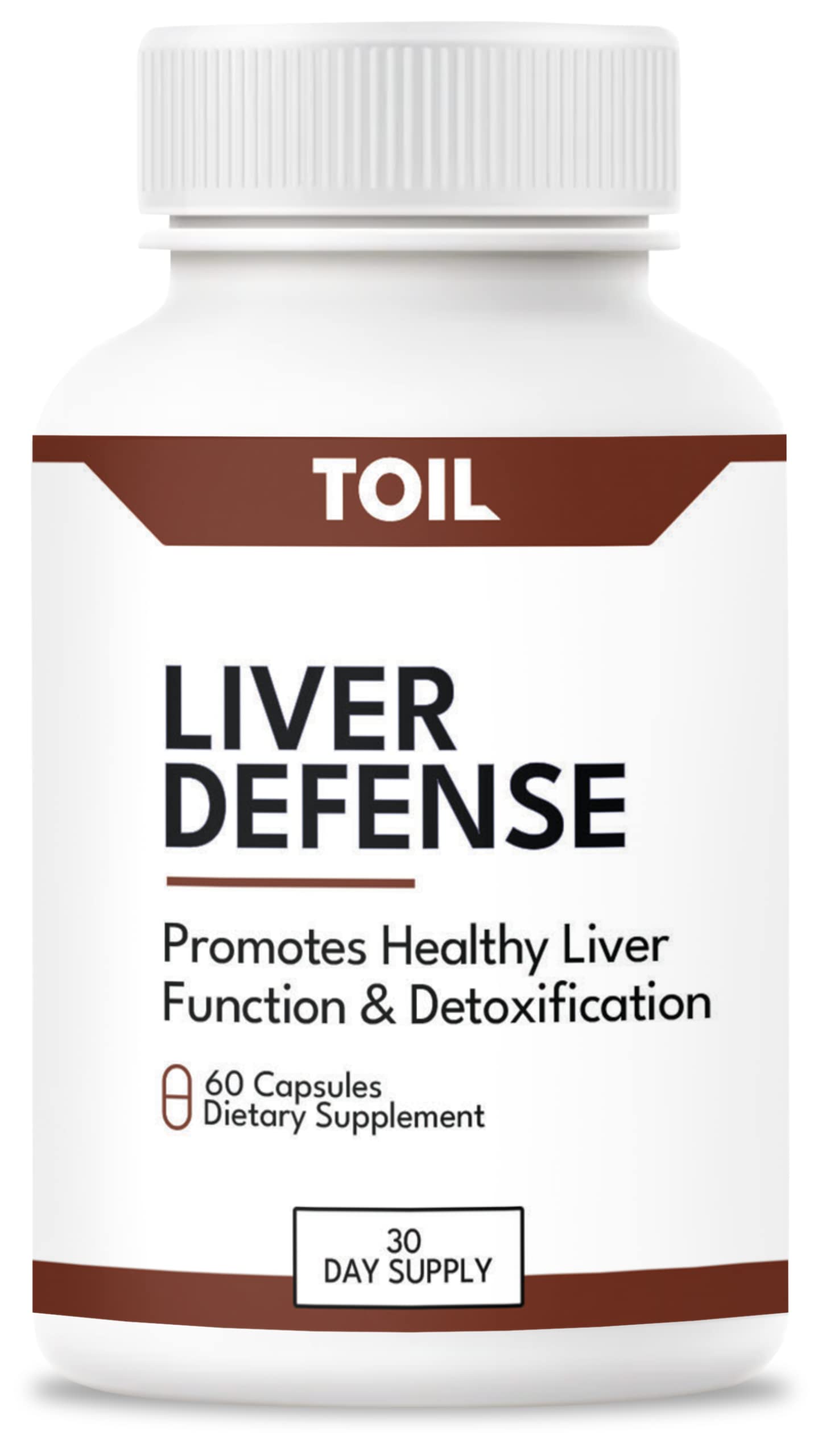 TOIL Liver Defense Capsule, 60 Count