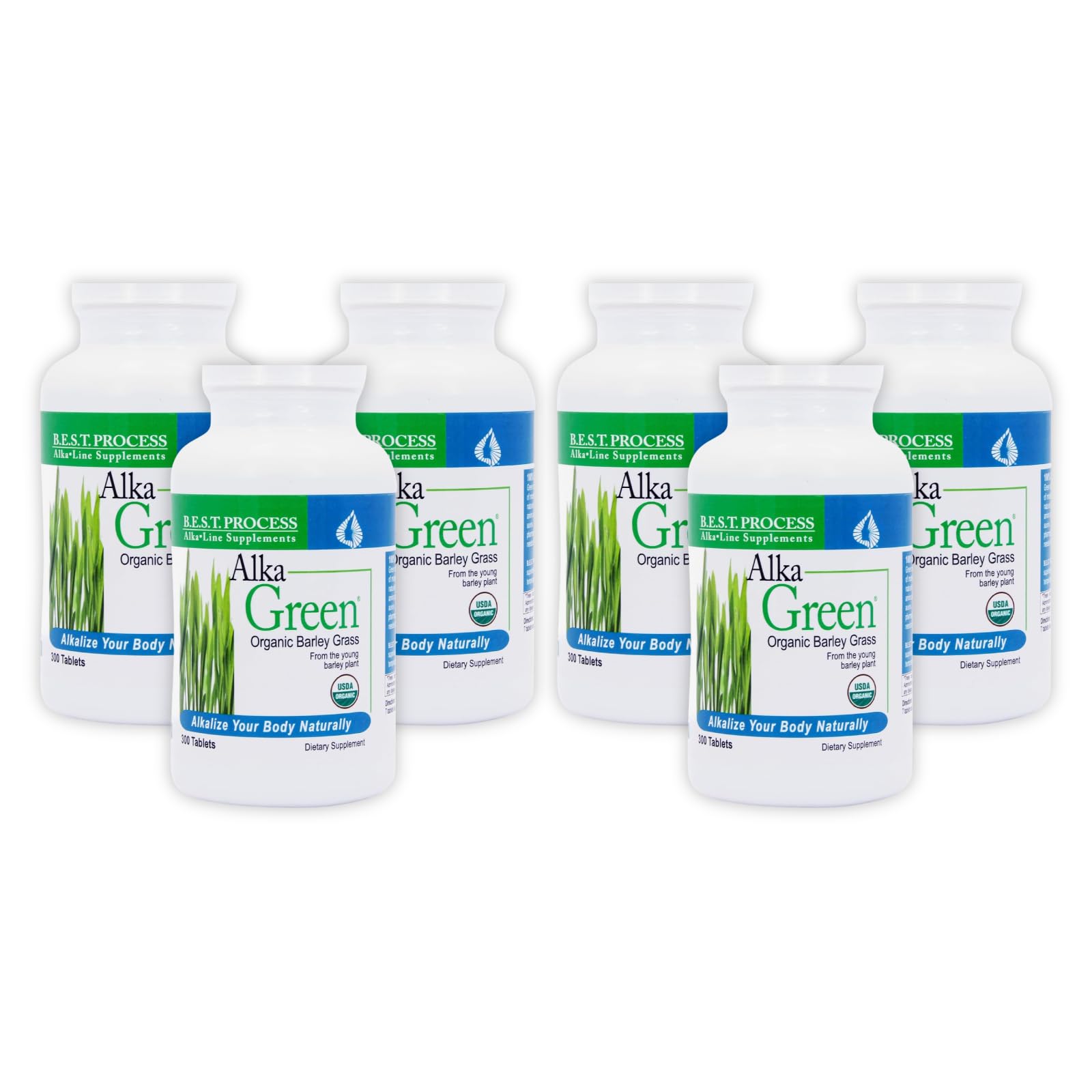 Morter HealthSystem AlkaGreen Tablets, 6 Count