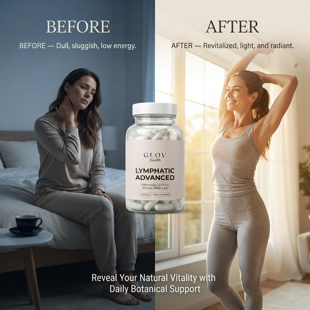 Glov Health Lymphatic Advanced Drainage Capsule, 60 Capsules