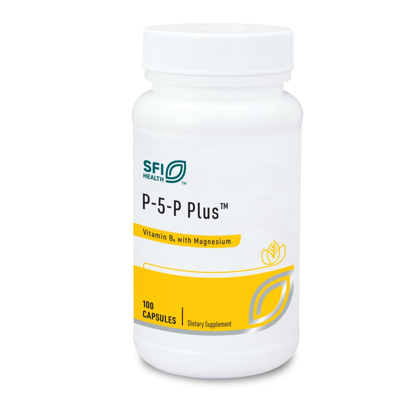 SFI Health P-5-P Plus Magnesium, 100 Capsules