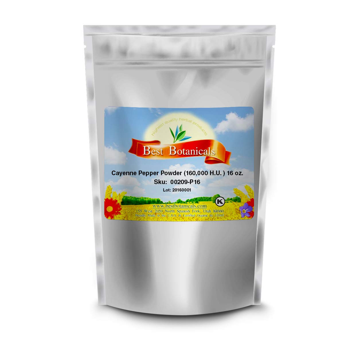 Best Botanicals Cayenne Pepper Powder 16 oz
