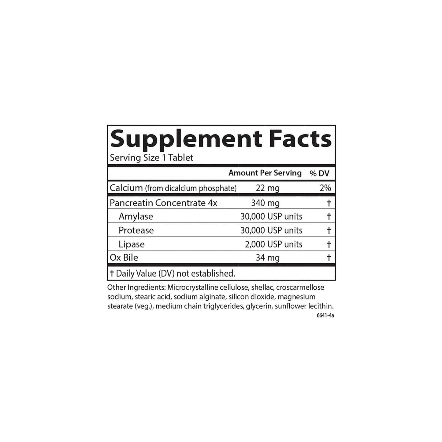 Carlson Natural Digestive Enzymes Digestive Aid #34 with Protease, Amylase & Lipase Tablet 100 Tablets