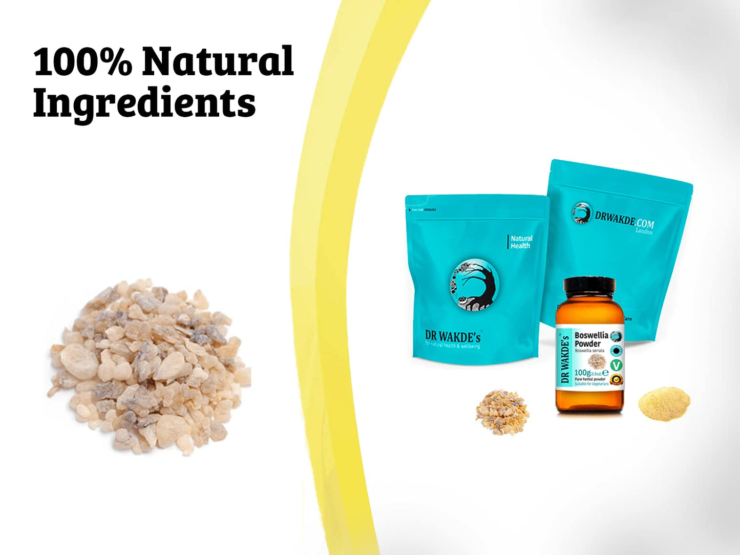 DR WAKDE'S Boswellia Powder (Salai Guggul | Shallaki), 17.637 oz