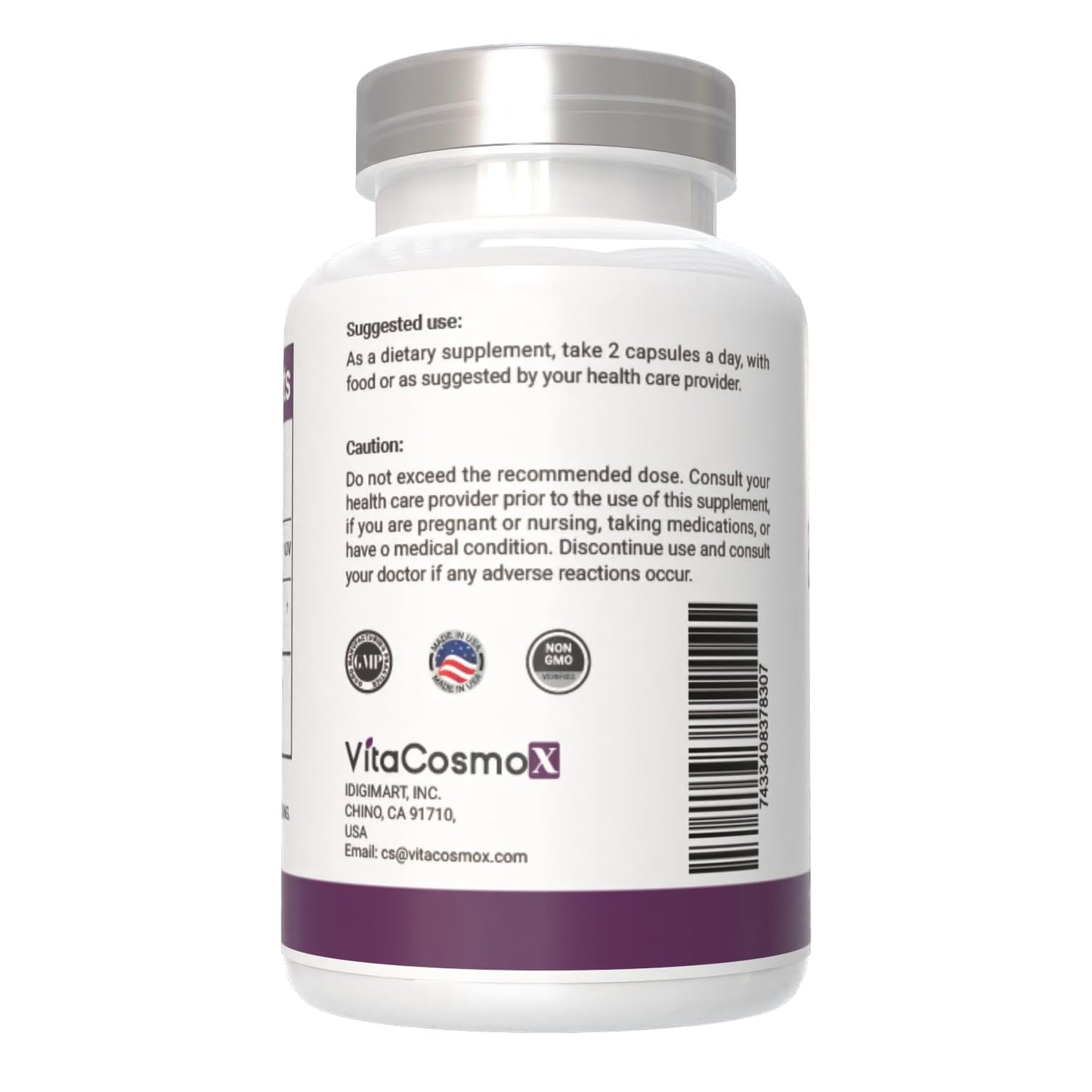 VitaCosmoX Benfotiamine 300mg Capsule 180 Veggie Capsules