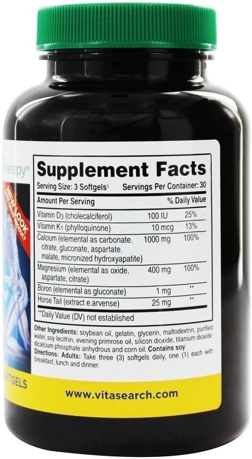 Phyto-Therapy Calcium Liquid Softgels, 360 Count