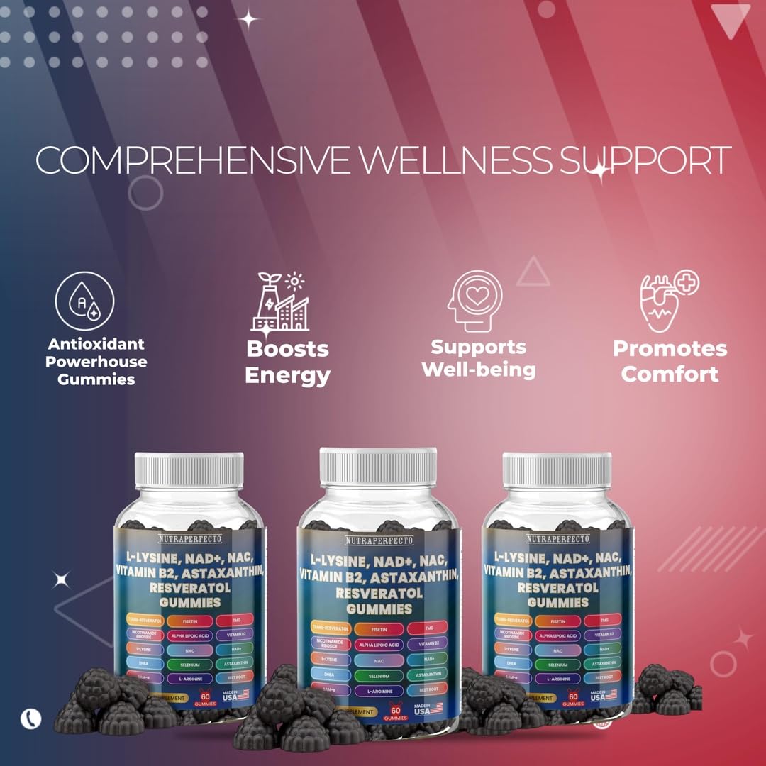 NutraPerfecto Sugar Free Gummies 60 Count