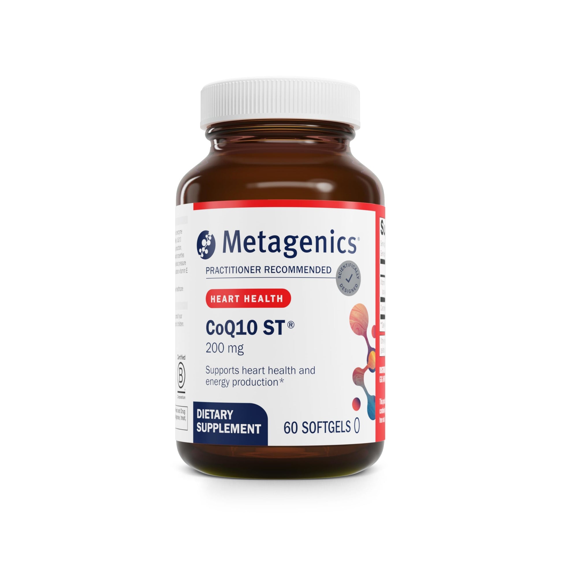 Metagenics CoQ10 ST-200 Supplement 60 Softgels