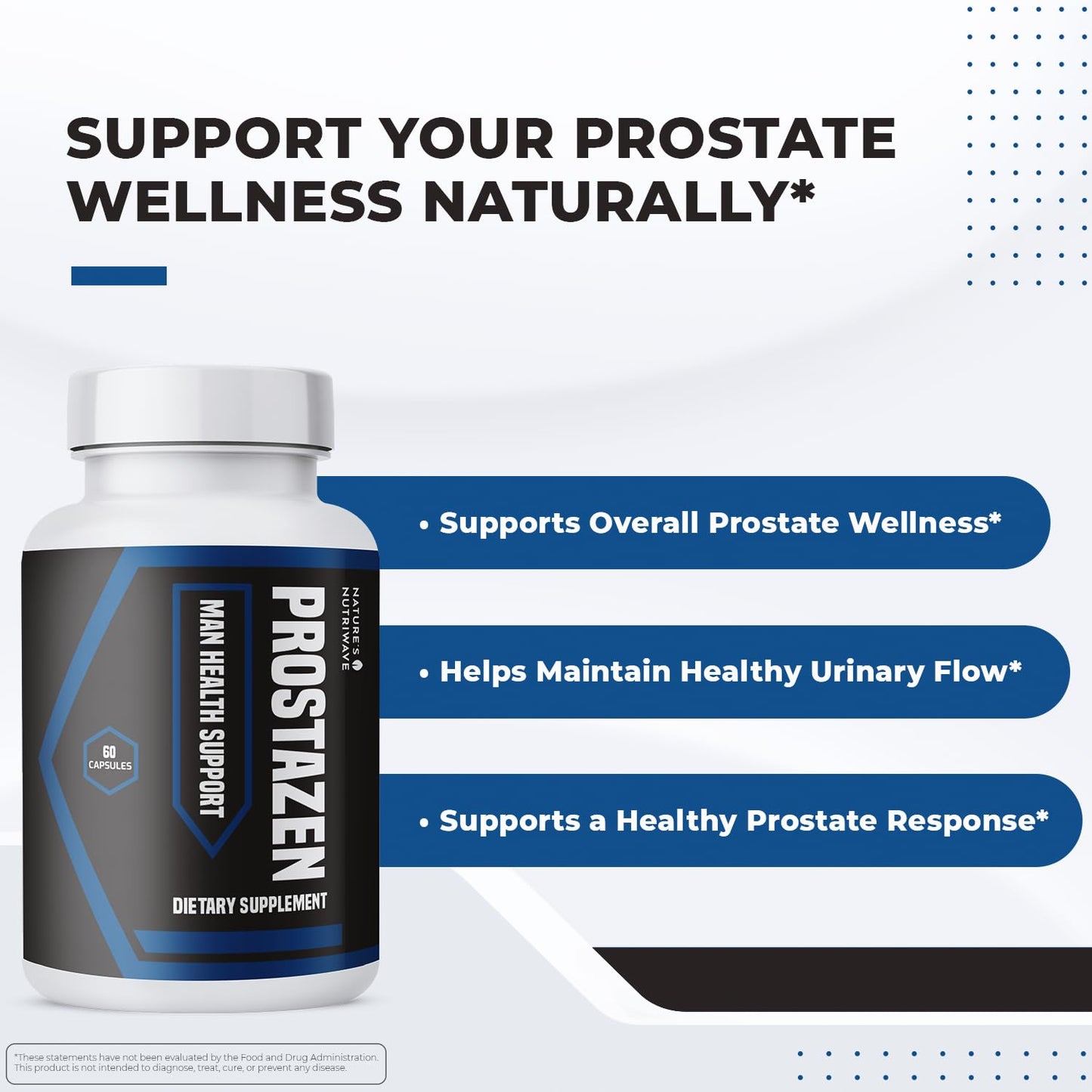Nature’s NutriWave Prostazen 60 Capsules