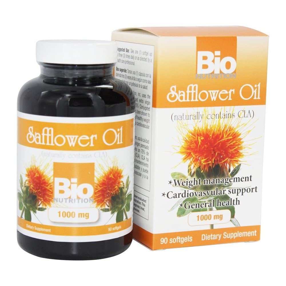 Bio Nutrition Safflower Oil Softgels 90