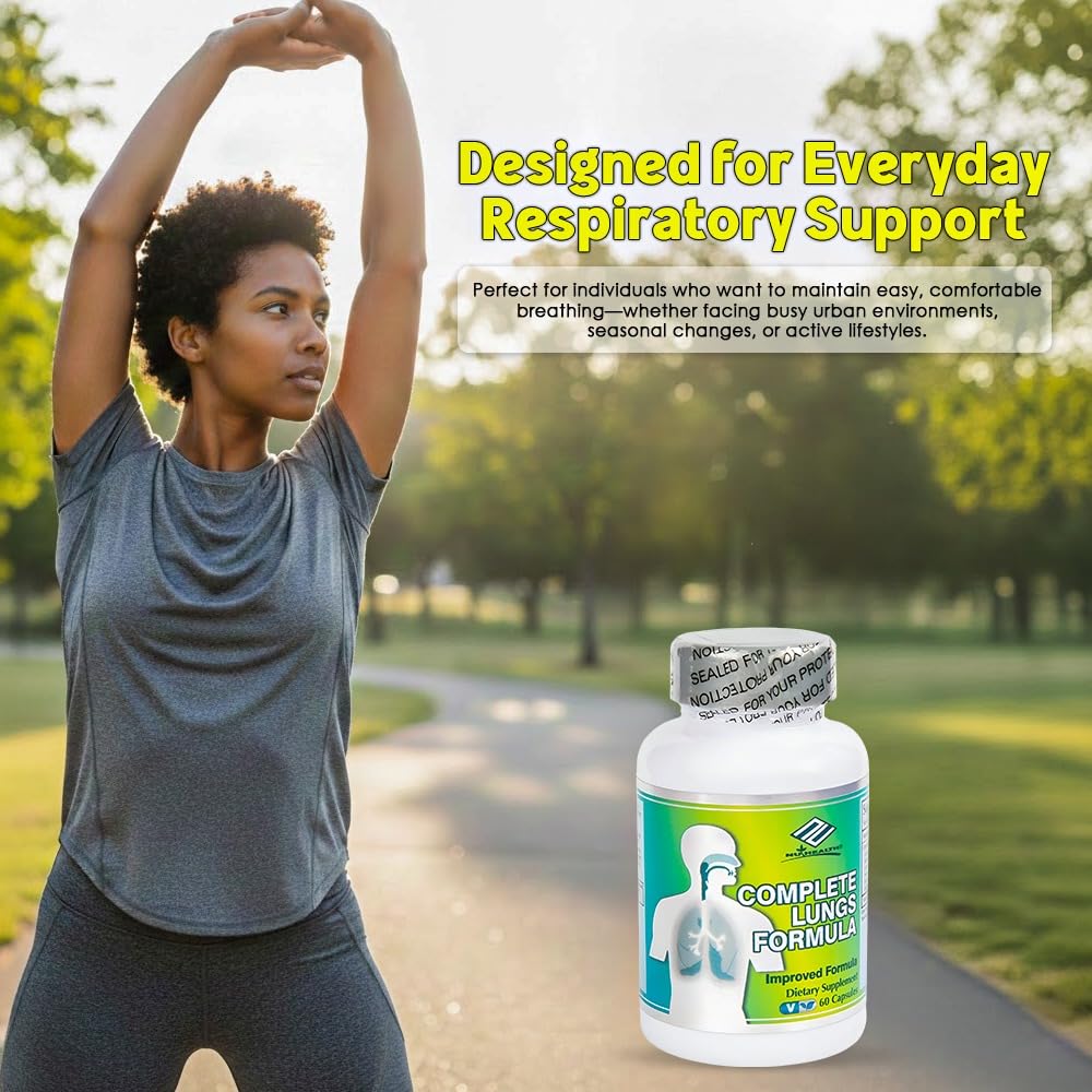 Nu-Health Complete Lungs Formula Capsule 60 Count