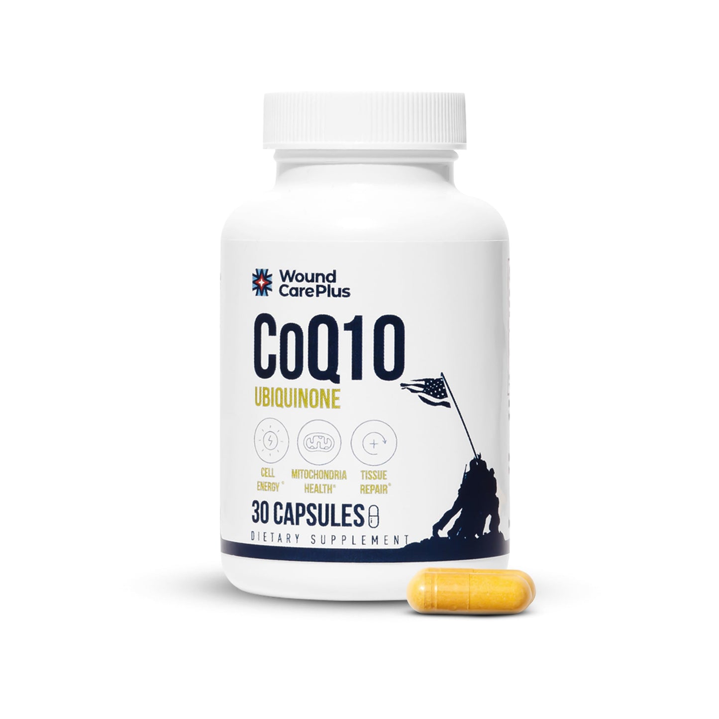 WOUND CAREPLUS CoQ10 Supplement Capsule 30 Count
