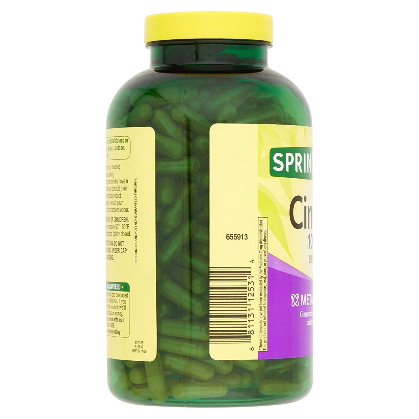 Spring Valley Cinnamon 1000 Mg Capsules 400 Count