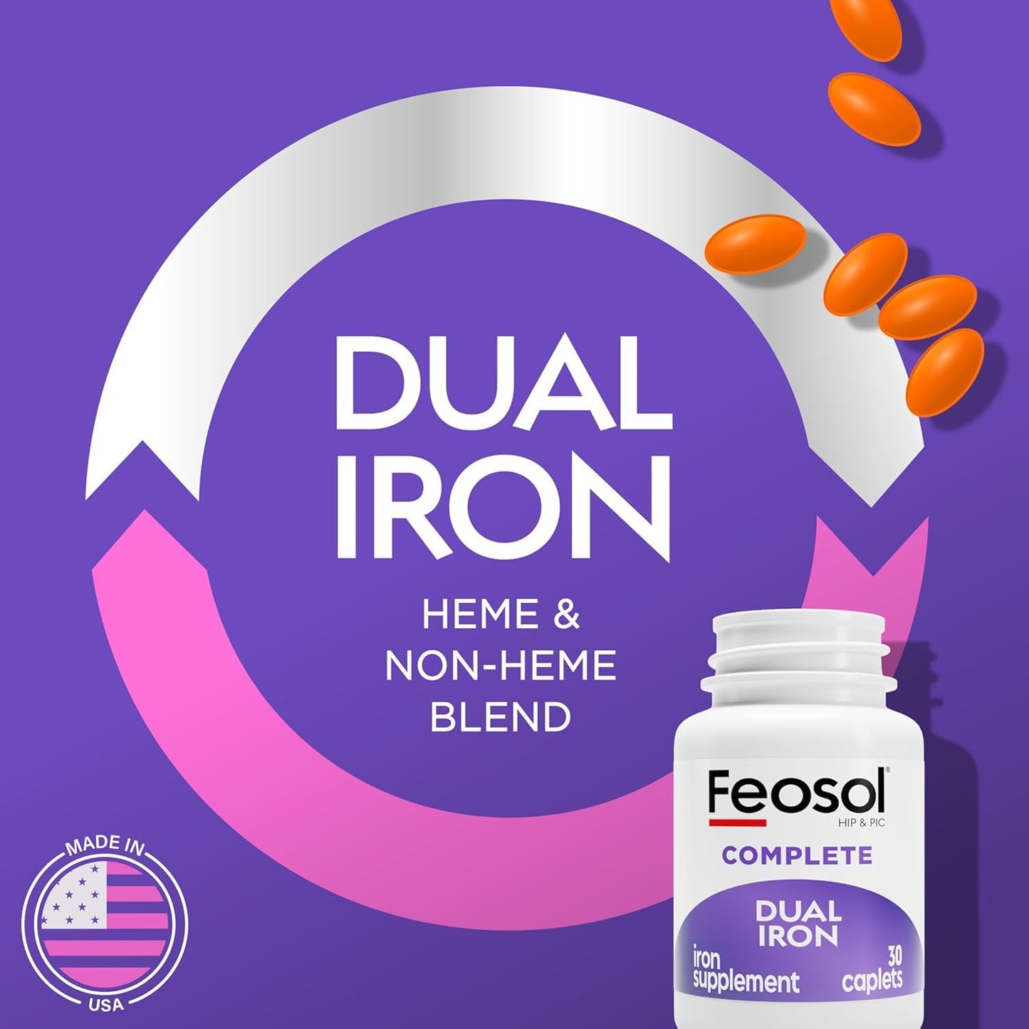 Feosol Complete with Bifera Iron 90 Capsules