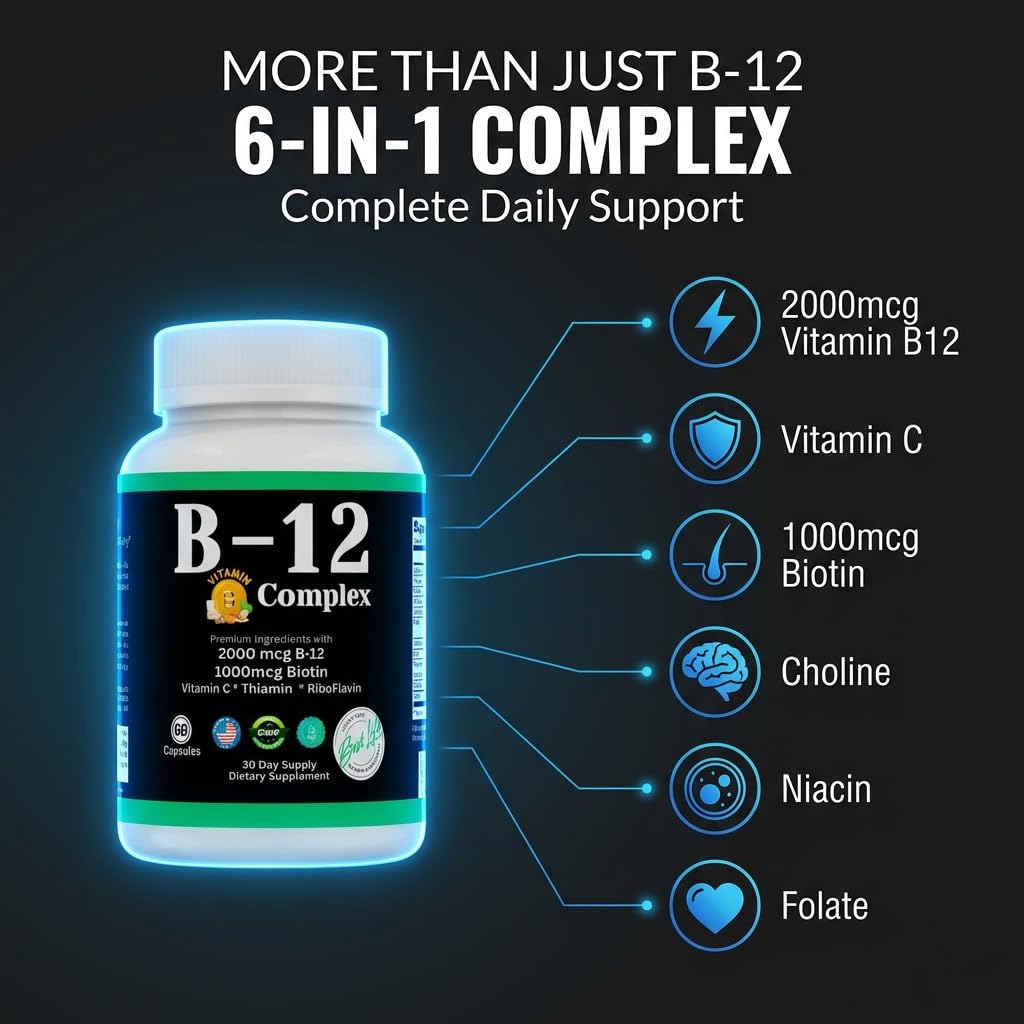 THIS LITTLE HOUSE OF MINE B-12 Vitamin Complex Tablet, 60 Count