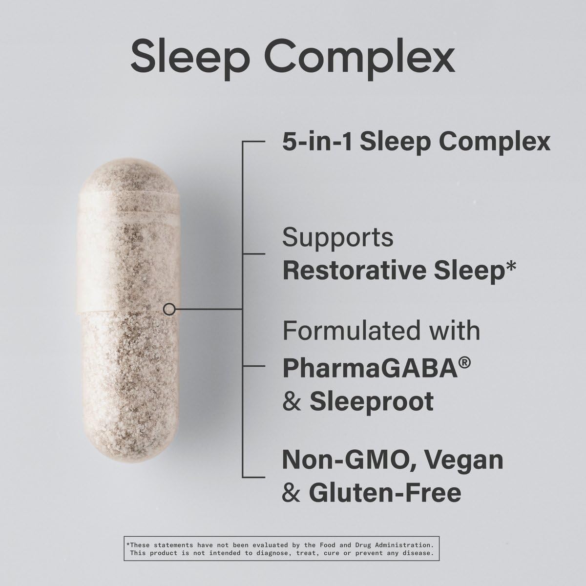 Sports Research Sleep Pack Organic Ashwagandha Adaptogen for Relaxation, Calm & Sleep Support 600 mg + Sleep Complex Melatonin-Free Capsules, 150